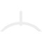Ekena Millwork Archdale Architectural Grade PVC Gable Bracket, 96"W x 48"H x 2"D x 6"F, 12/12 Pitch GBP096X48X0206ARC00 - alternate 4
